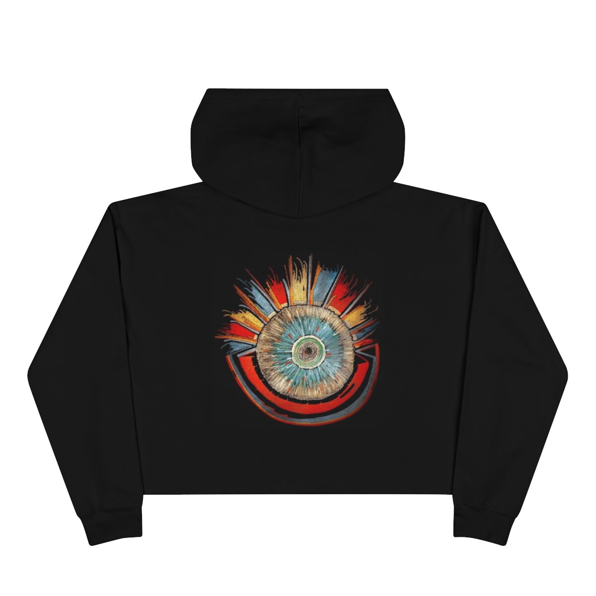 Crop Hoodie Eye